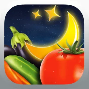 App Moon and garden