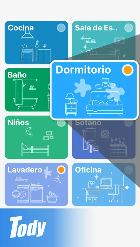Captura de la app Tody